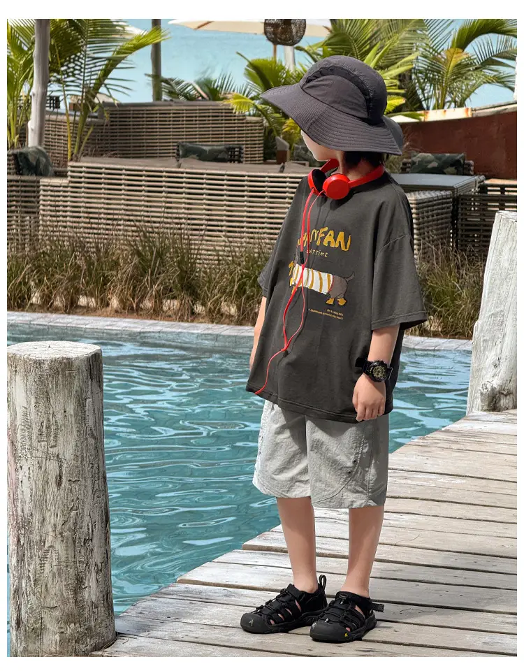 Kids Grey Graphic T-Shirt Boys 2026 — feature 14