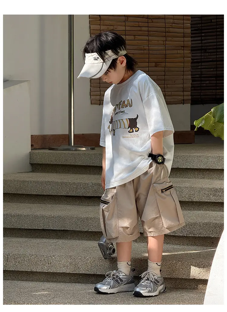 Kids Grey Graphic T-Shirt Boys 2026 — feature 22