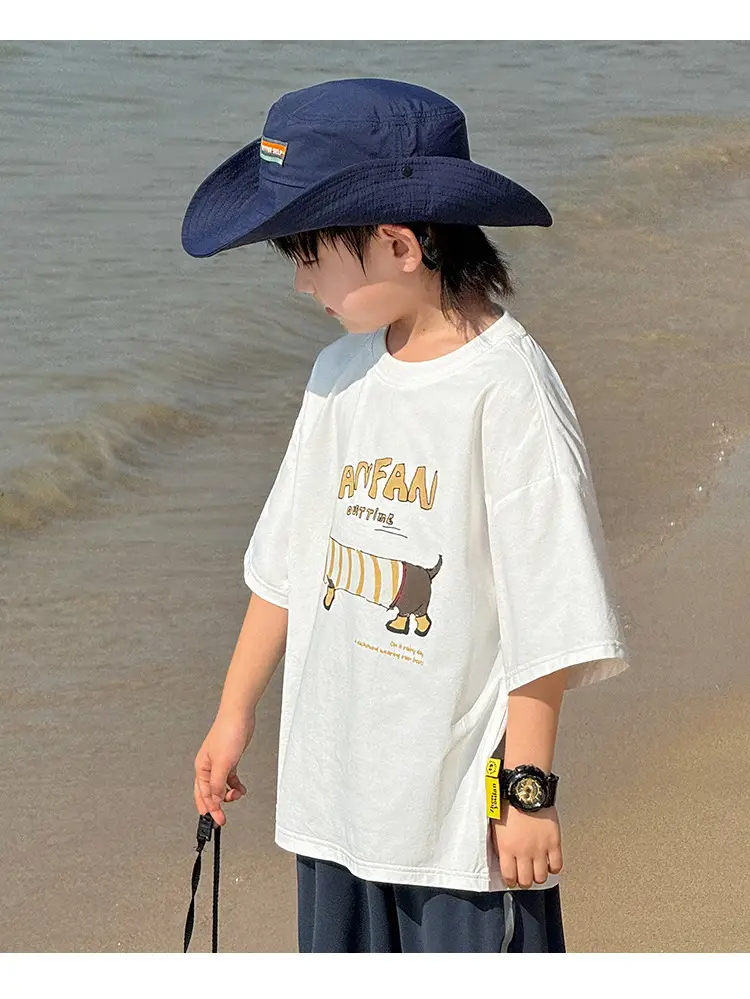 Kids Grey Graphic T-Shirt Boys 2026 — feature 25