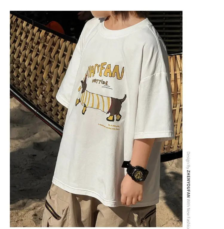 Kids Grey Graphic T-Shirt Boys 2026 — feature 28