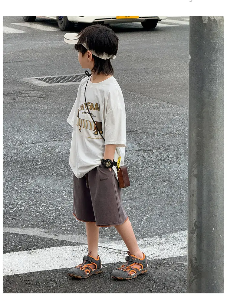 Kids Grey Graphic T-Shirt Boys 2026 — feature 29