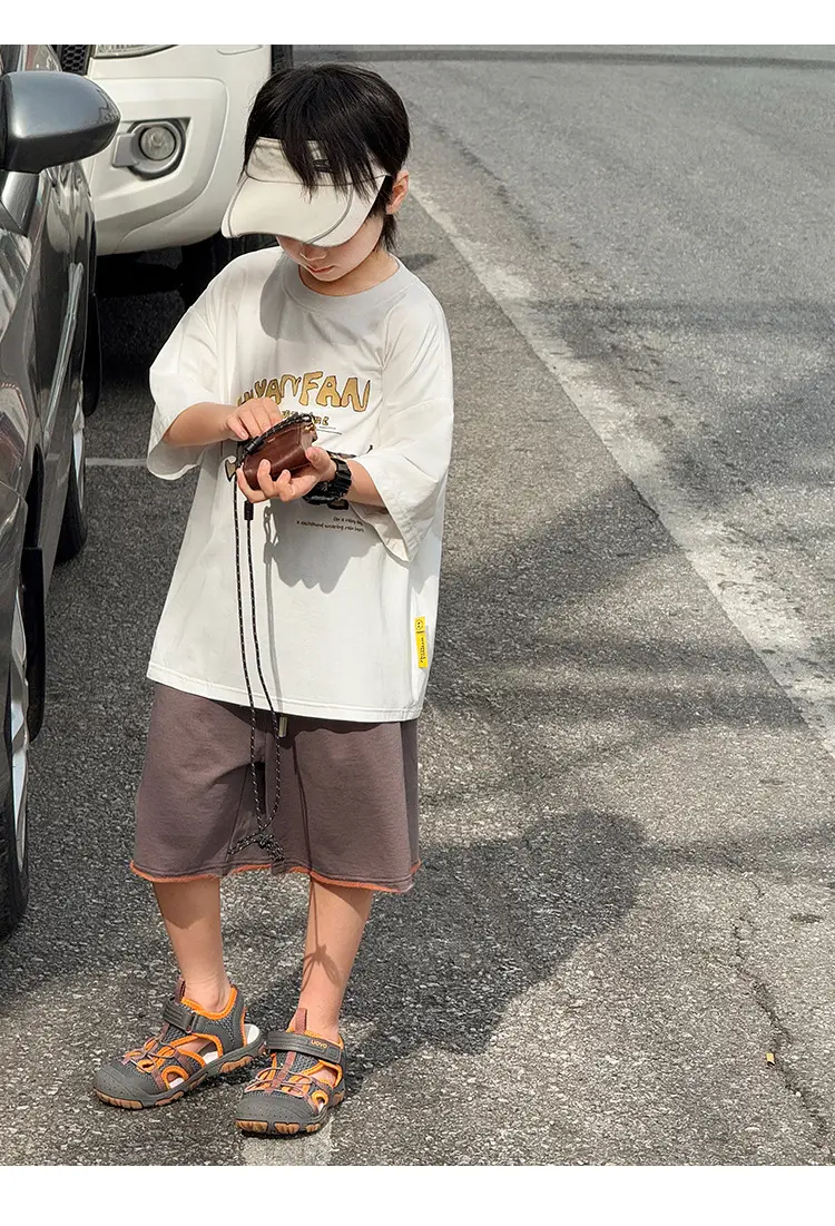 Kids Grey Graphic T-Shirt Boys 2026 — feature 30