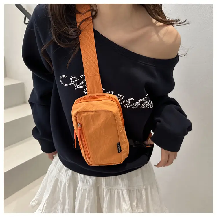 Purple Mobile Phone Crossbody Bag for Men Women — feature 14