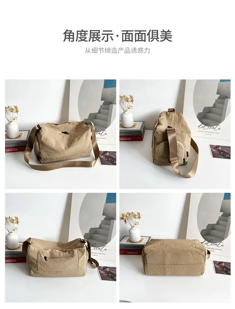 New Arrival Casual Shoulder Bag for Women Large Capacity Nylon Cloth — feature 5