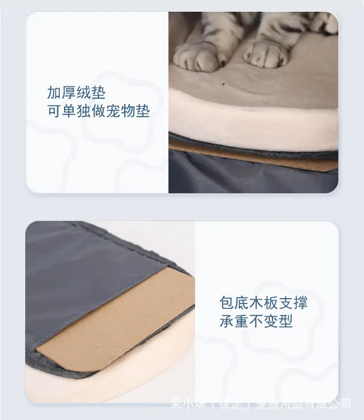 Breathable Pet Crossbody Bag Gray Foldable Pet Bag — feature 19