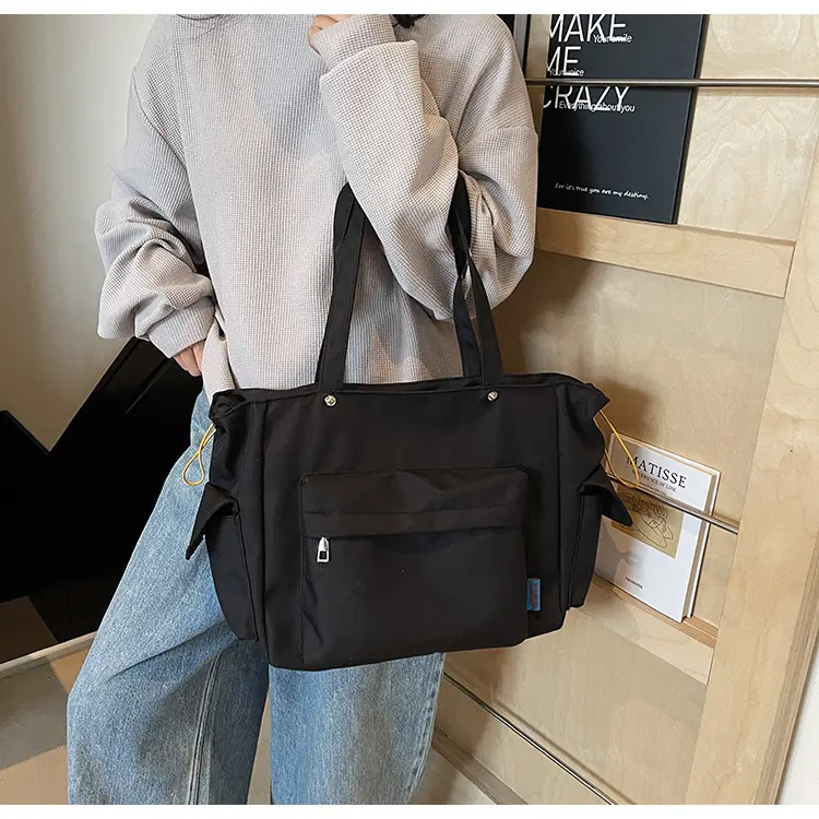 Women Cross-Border Large Capacity Tan Tote Bag 2025 — feature 10