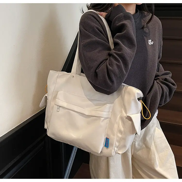 Women Cross-Border Large Capacity Tan Tote Bag 2025 — feature 16