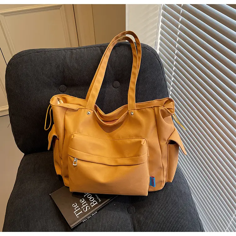Women Cross-Border Large Capacity Tan Tote Bag 2025 — feature 25