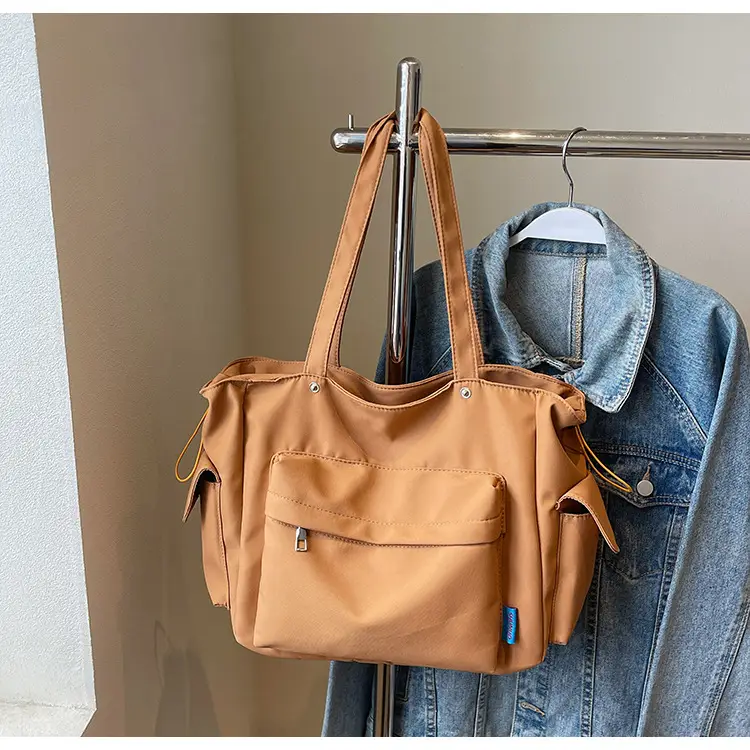 Women Cross-Border Large Capacity Tan Tote Bag 2025 — feature 27