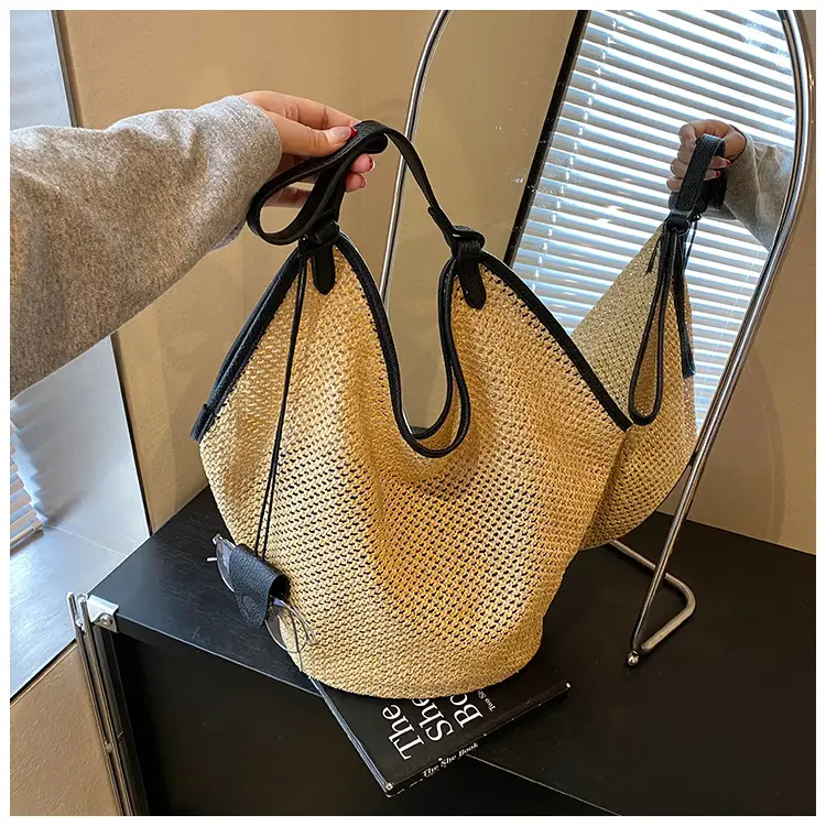 Women Woven Straw Shoulder Bag Summer 2025 — feature 19
