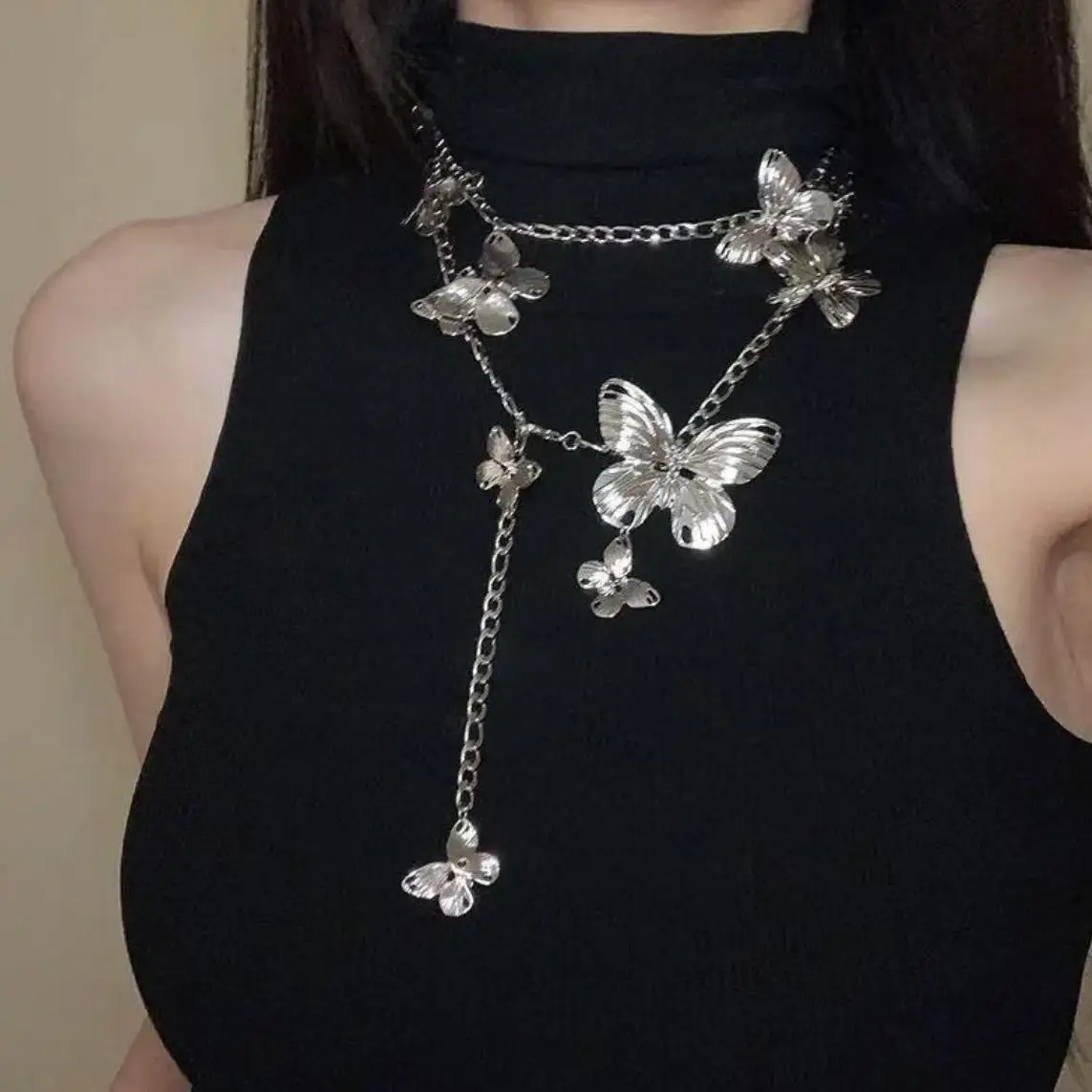 Butterfly Waist Chain Gold Adjustable Skirt Belt - Image 4