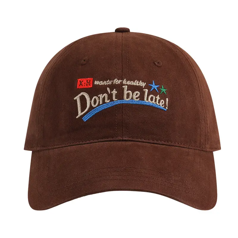 Women's White Letter Embroidered Baseball Cap - Image 7