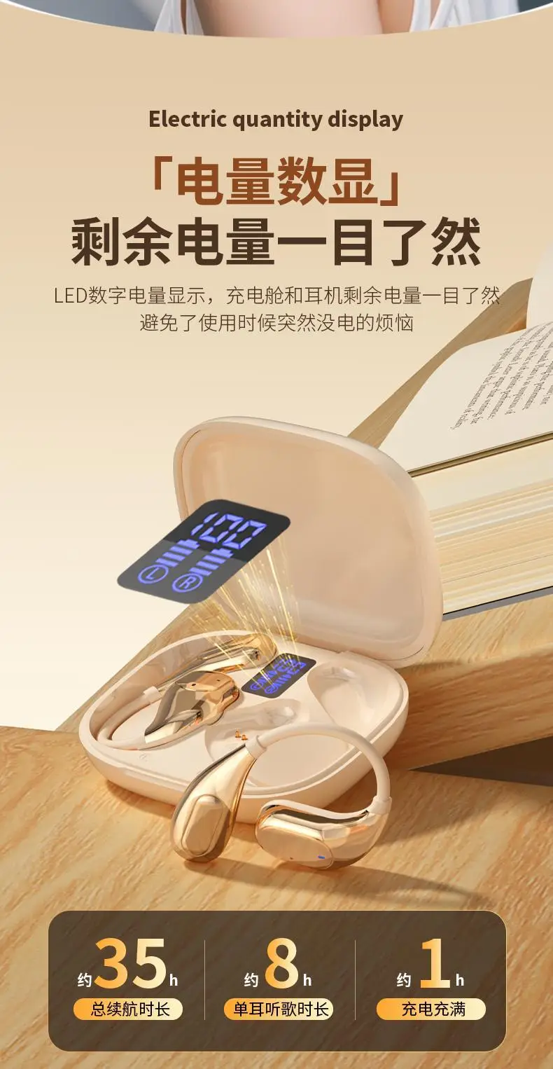 Wireless Bluetooth Headset with Ultra Long Battery & Noise Reduction β feature 10