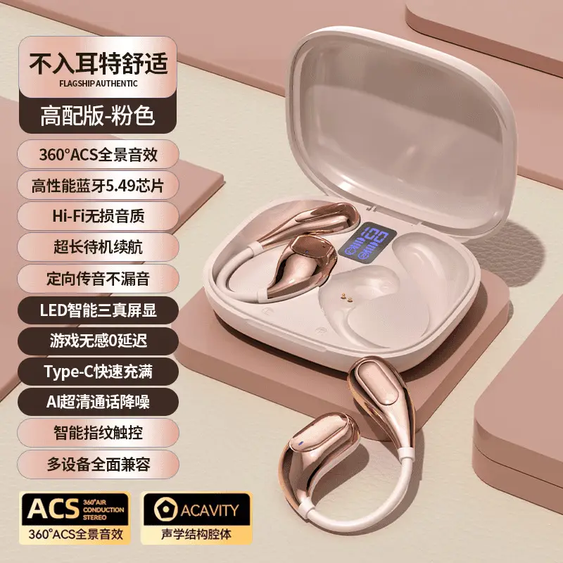 Wireless Bluetooth Headset with Ultra Long Battery & Noise Reduction - Image 4