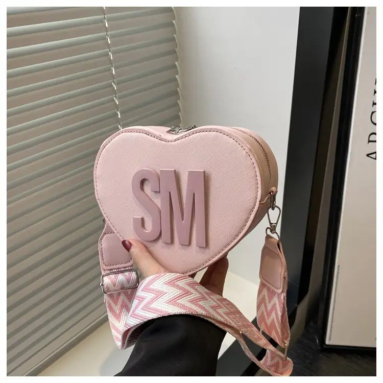 Heart-Shaped Personalized Crossbody Bag for Women — feature 10