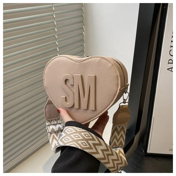 Heart-Shaped Personalized Crossbody Bag for Women — feature 11