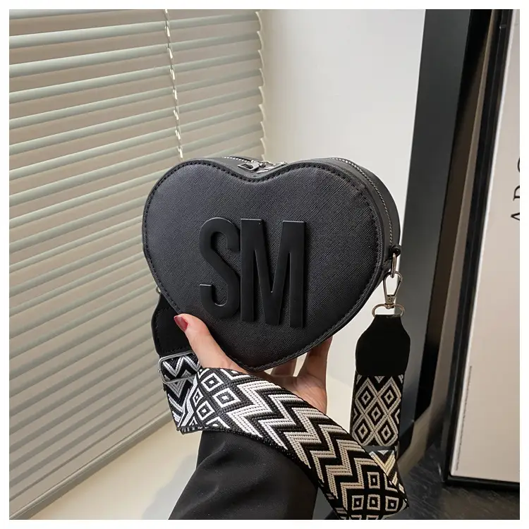 Heart-Shaped Personalized Crossbody Bag for Women — feature 13