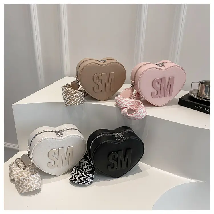 Heart-Shaped Personalized Crossbody Bag for Women — feature 14