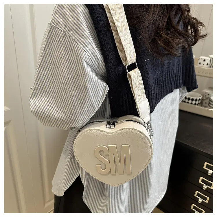 Heart-Shaped Personalized Crossbody Bag for Women — feature 16