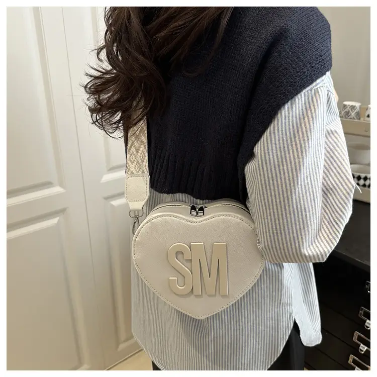 Heart-Shaped Personalized Crossbody Bag for Women — feature 19