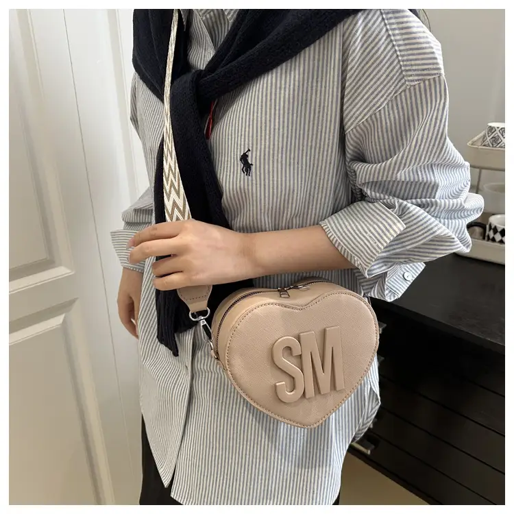 Heart-Shaped Personalized Crossbody Bag for Women — feature 21