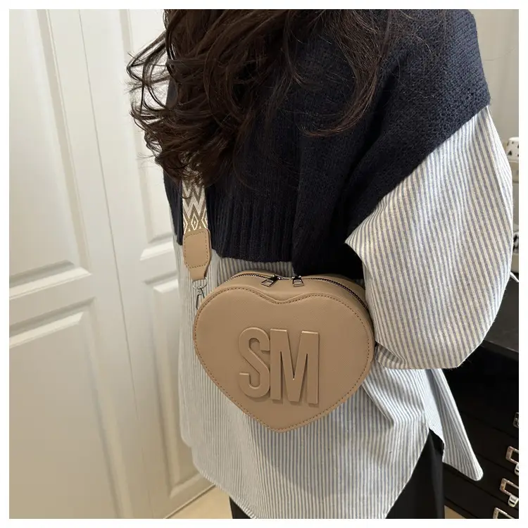 Heart-Shaped Personalized Crossbody Bag for Women — feature 23