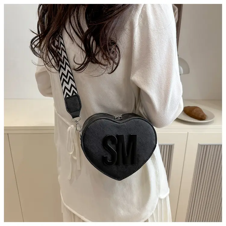 Heart-Shaped Personalized Crossbody Bag for Women — feature 25