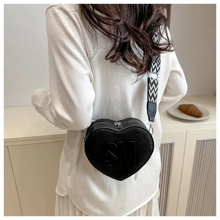 Heart-Shaped Personalized Crossbody Bag for Women — feature 26