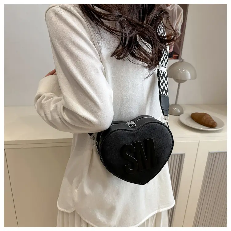 Heart-Shaped Personalized Crossbody Bag for Women — feature 27