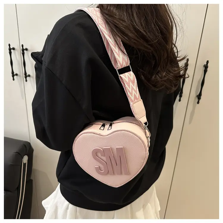 Heart-Shaped Personalized Crossbody Bag for Women — feature 31