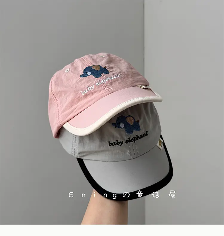 Baby Dolphin Cap White Blue Baseball Sun Hat — feature 8