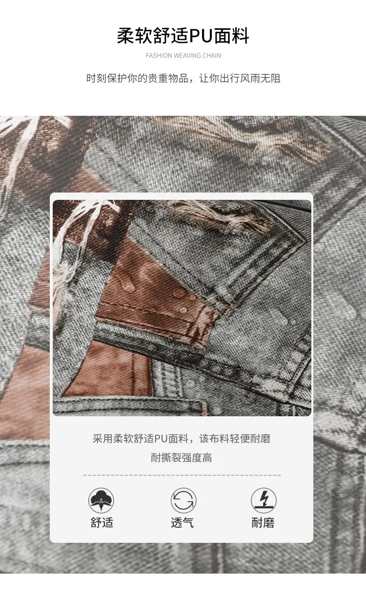 2025 New Niche Design Shoulder Bag with Retro Print — feature 11