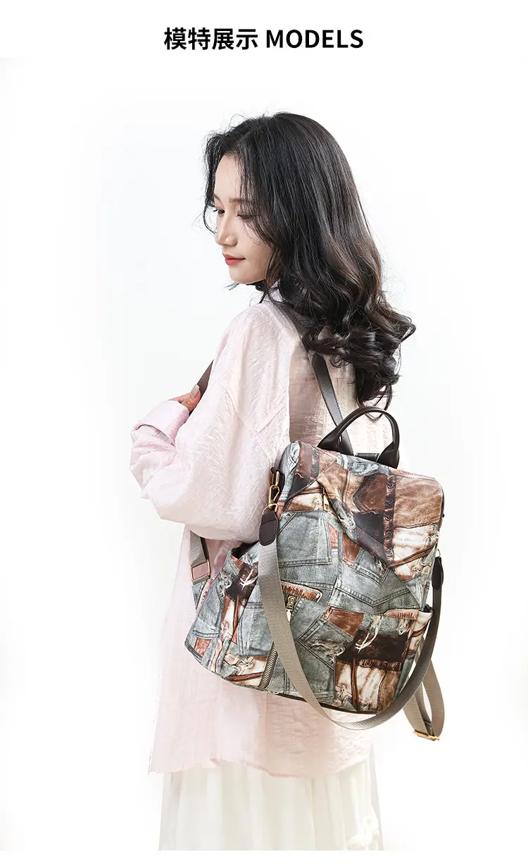 2025 New Niche Design Shoulder Bag with Retro Print — feature 16