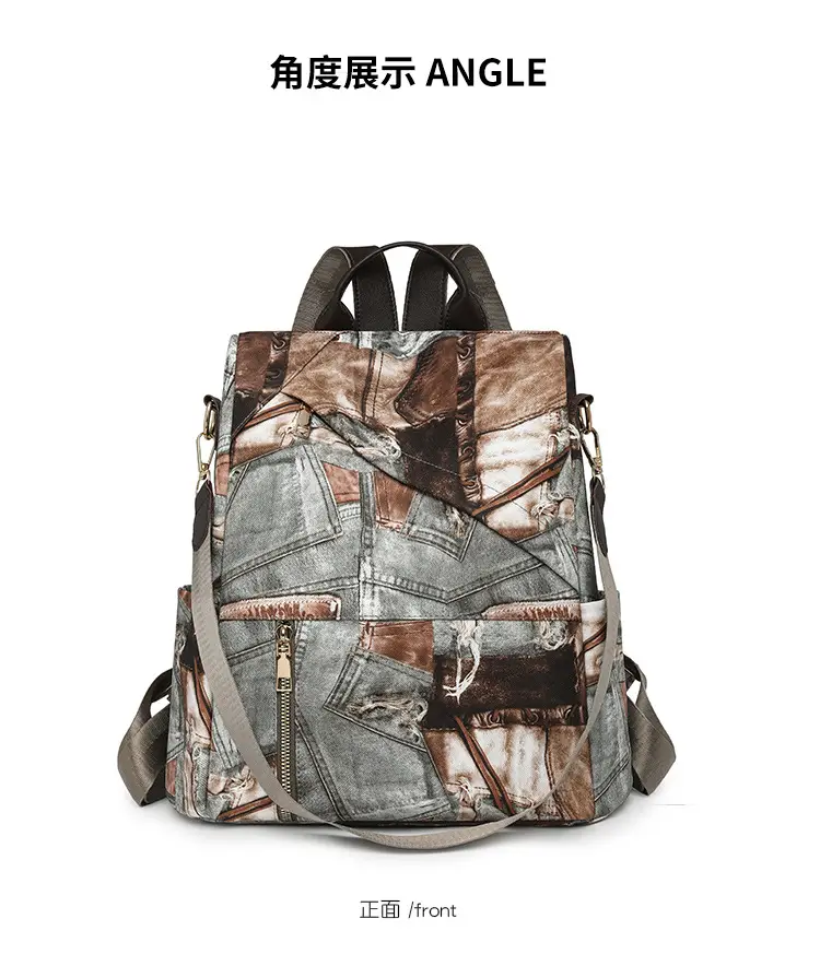 2025 New Niche Design Shoulder Bag with Retro Print — feature 24