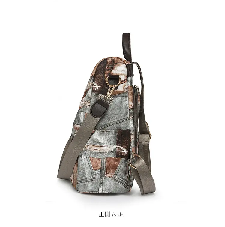 2025 New Niche Design Shoulder Bag with Retro Print — feature 26
