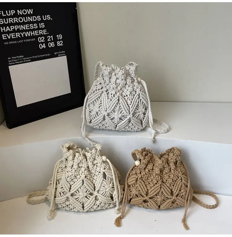 Woven Shoulder Crossbody Bag for Women Summer Travel — feature 12