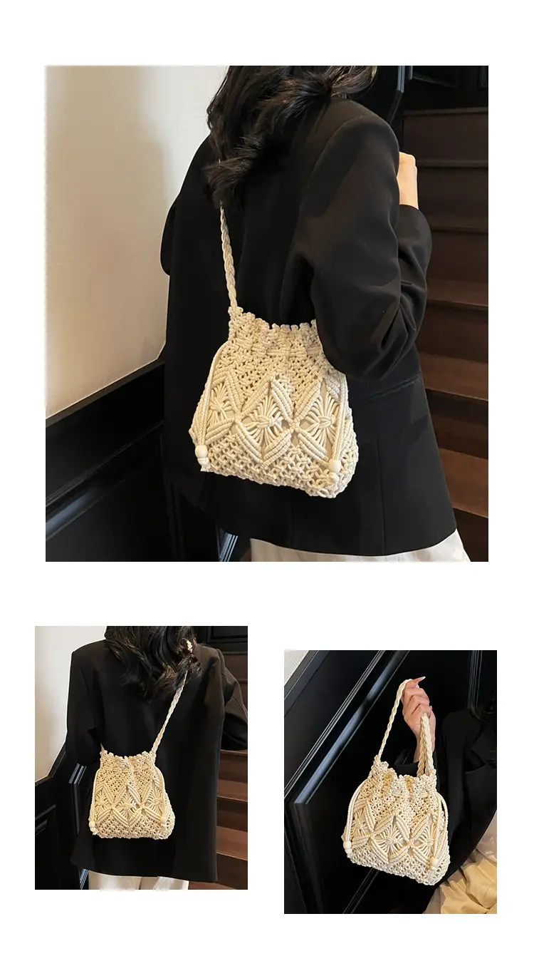 Woven Shoulder Crossbody Bag for Women Summer Travel — feature 9