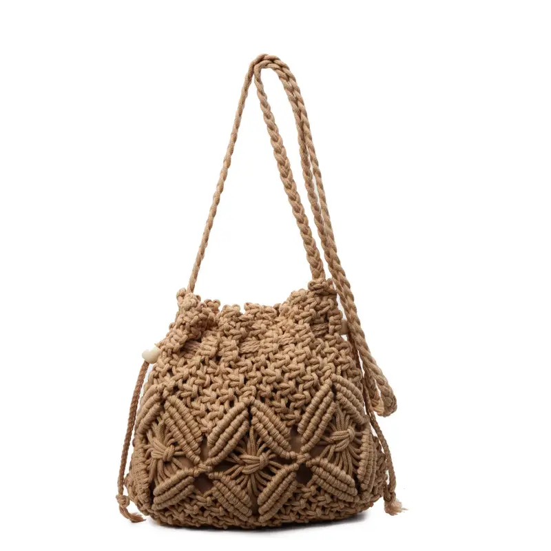 Woven Shoulder Crossbody Bag for Women Summer Travel - Image 3