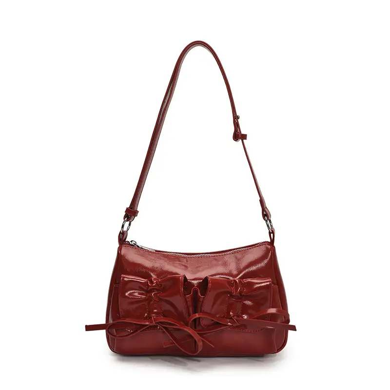 Feminine Silver Crossbody Bag Large Capacity Summer Fashion - Image 2