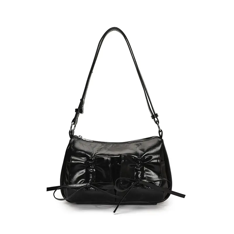 Feminine Silver Crossbody Bag Large Capacity Summer Fashion - Image 3