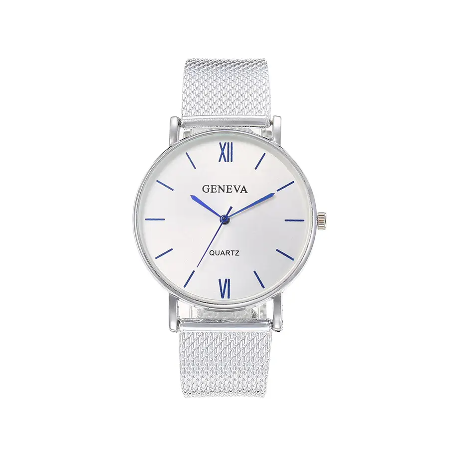 Women Butterfly Dial Rose Gold Mesh Watch - Image 5
