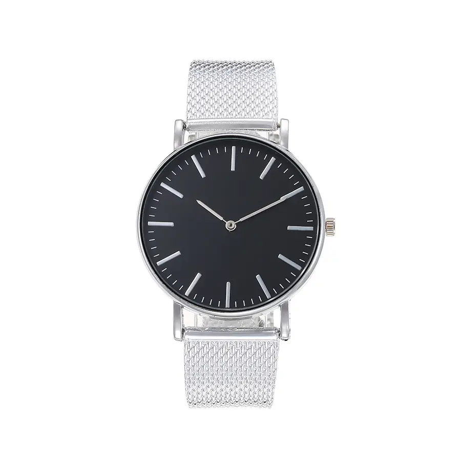 Women Butterfly Dial Rose Gold Mesh Watch - Image 7