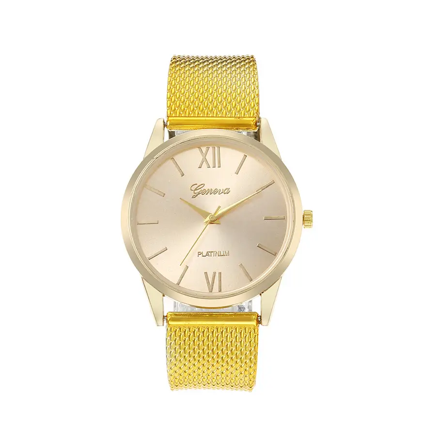 Women Butterfly Dial Rose Gold Mesh Watch - Image 9