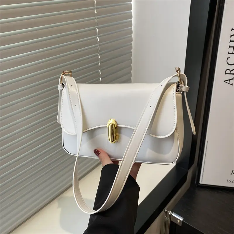 Pink Korean Textured Shoulder Bag for Women