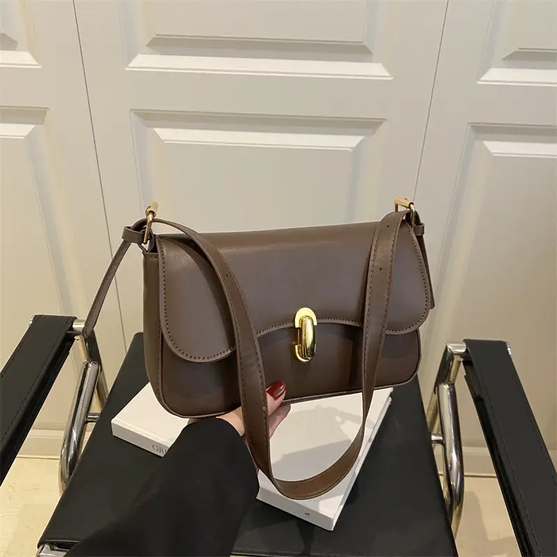 Pink Korean Textured Shoulder Bag for Women