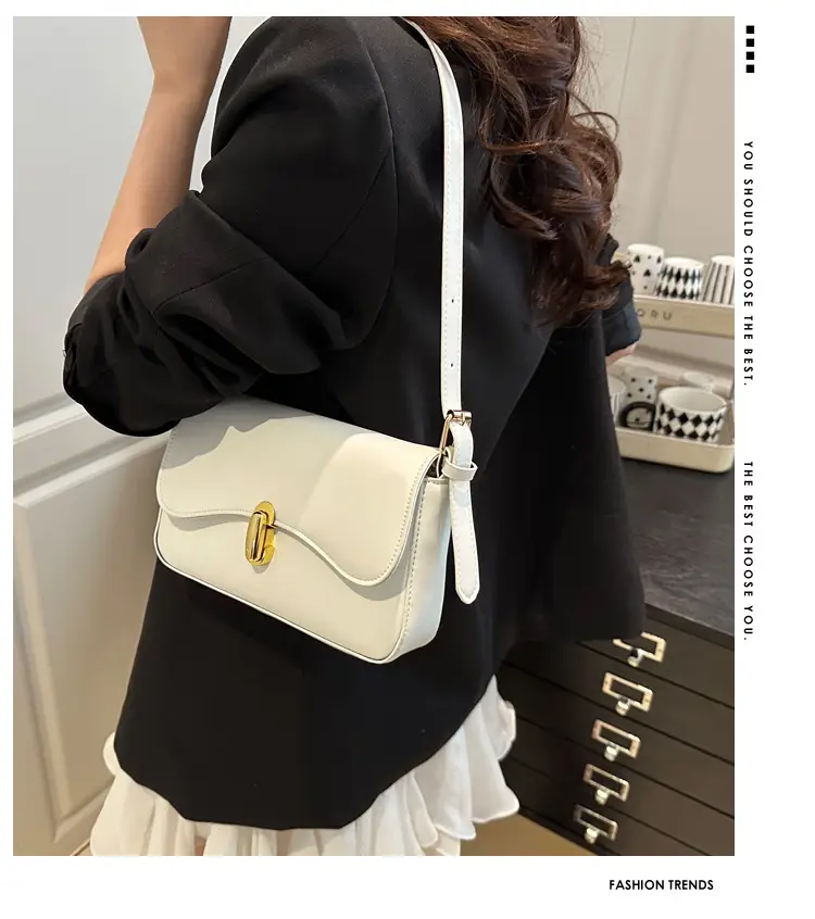 Pink Korean Textured Shoulder Bag for Women — feature 1