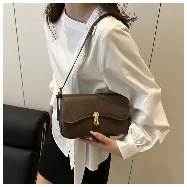 Pink Korean Textured Shoulder Bag for Women — feature 13