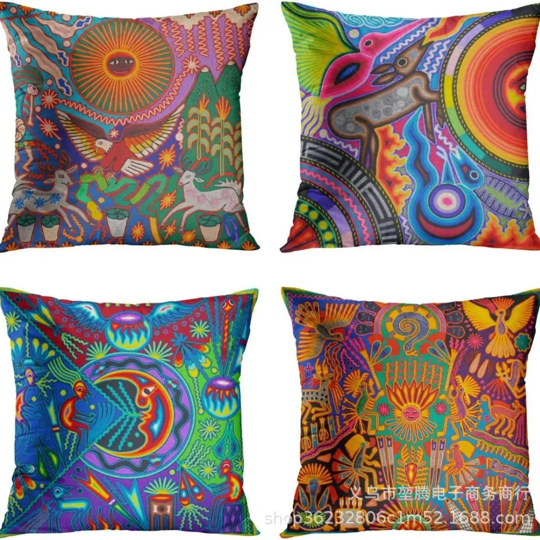 Cross-Border Pillow Casing Set 4-Piece Modern Decor