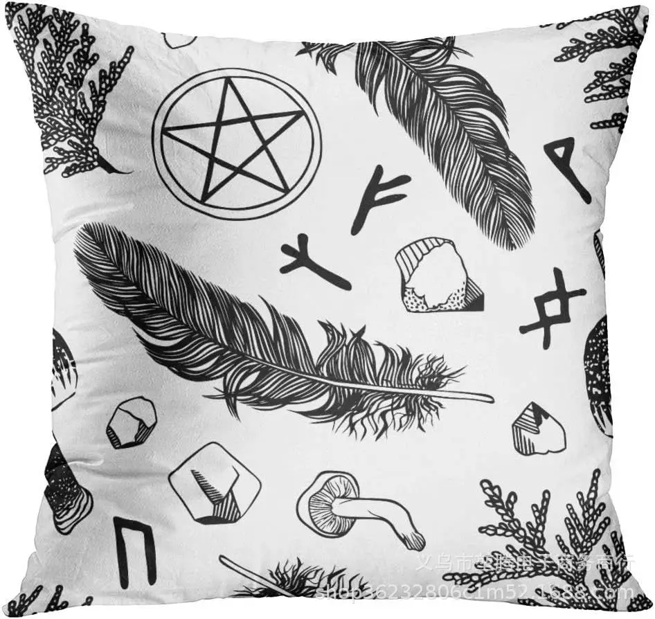 Cross-Border Pillow Casing Set 4-Piece Modern Decor — feature 11