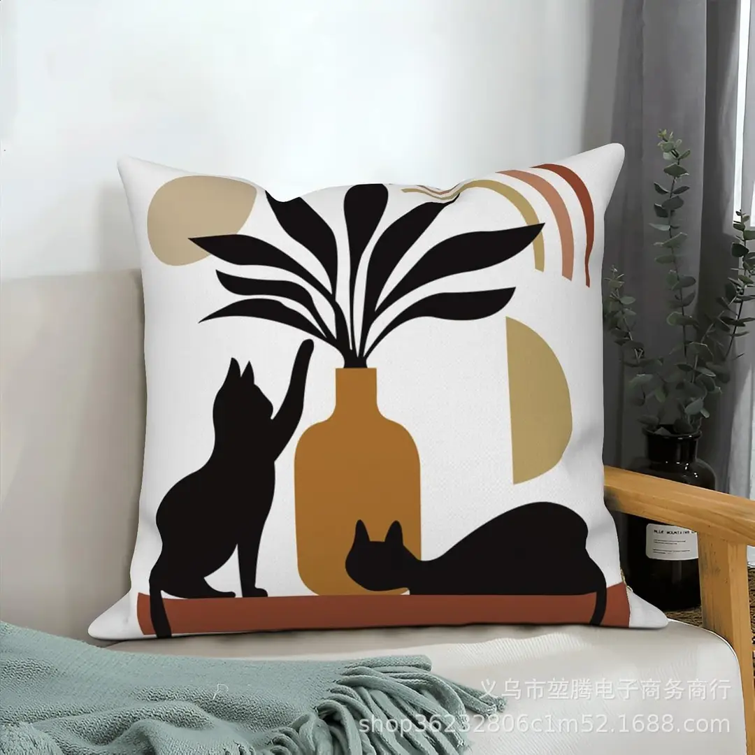 Cross-Border Pillow Casing Set 4-Piece Modern Decor — feature 14